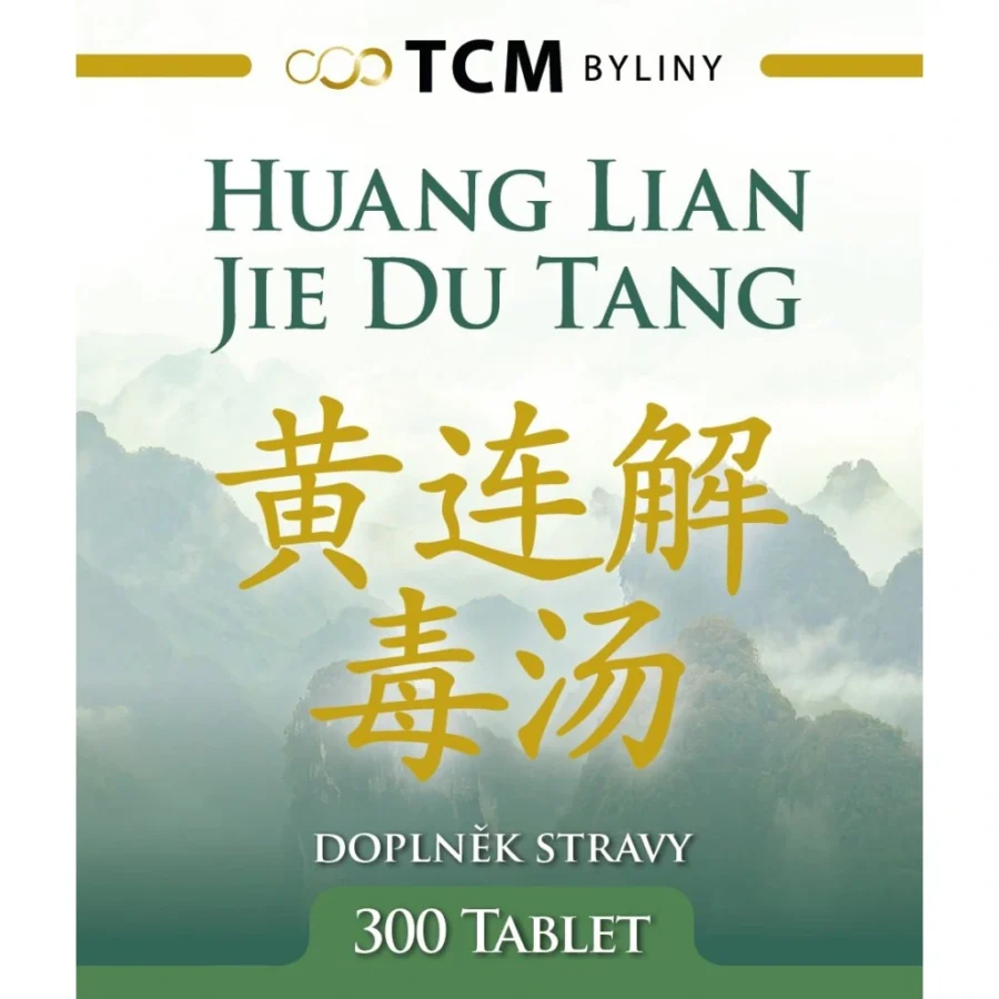 HUANG LIAN JIE DU TANG tradičná čínska medicína TCM Byliny