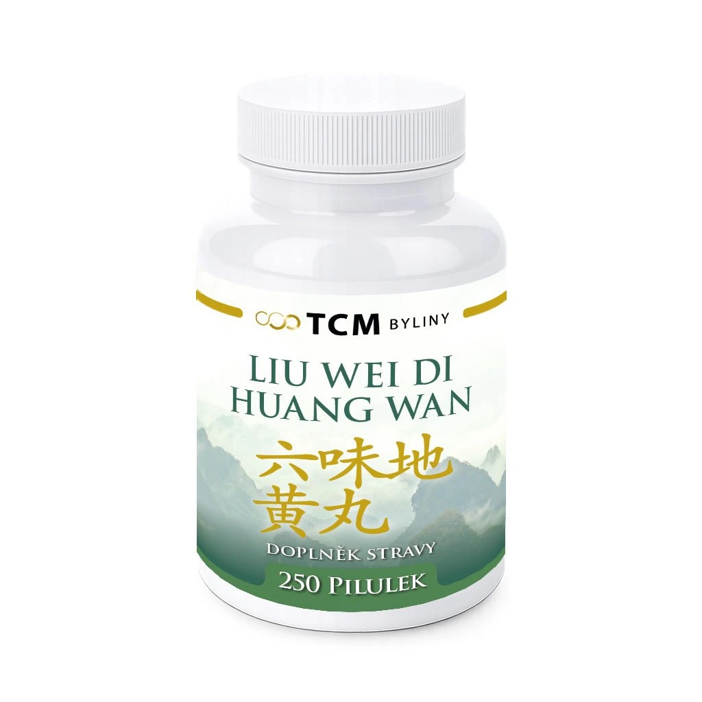LIU WEI DI HUANG WAN tradičná čínska medicína TCM Byliny