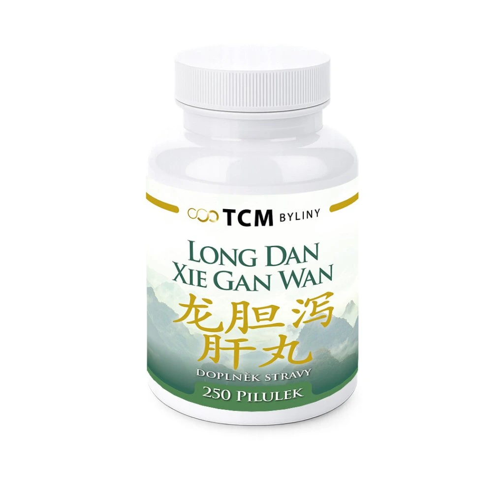 LONG DAN XIE GAN WAN tradičná čínska medicína TCM Byliny