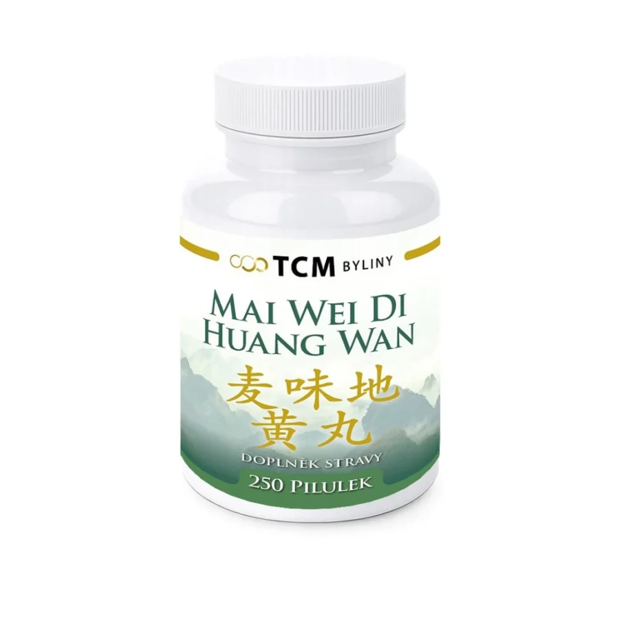 MAI WEI DI HUANG WAN tradičná čínska medicína TCM Byliny