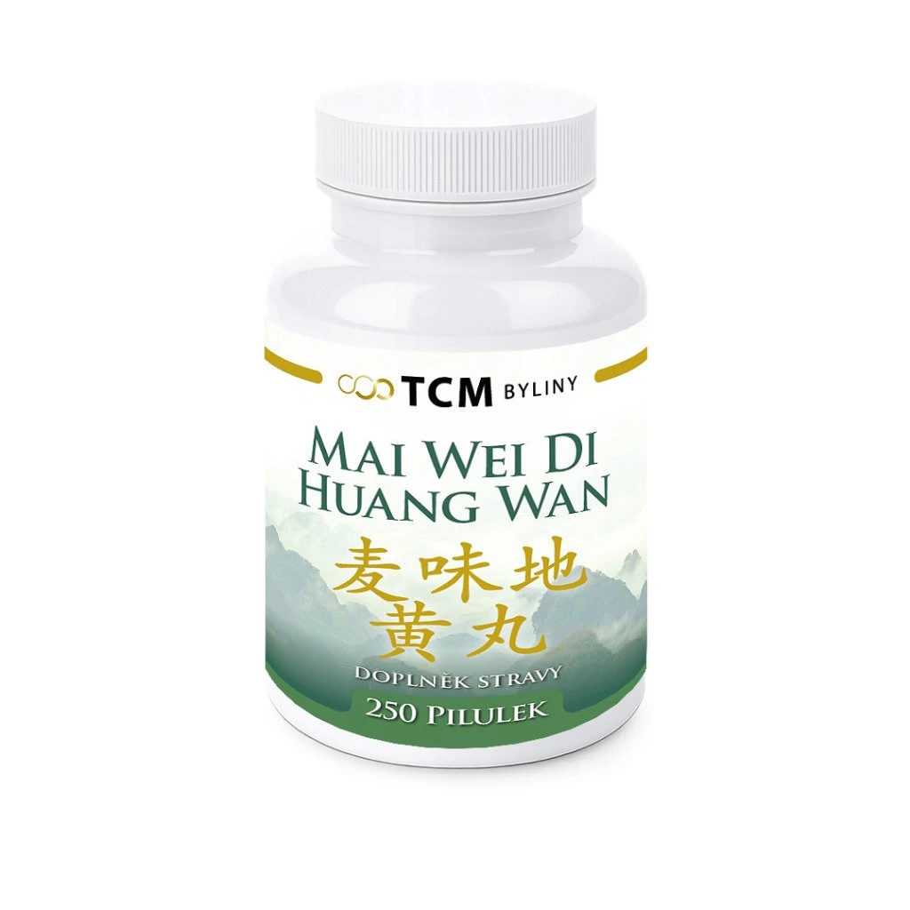 MAI WEI DI HUANG WAN tradičná čínska medicína TCM Byliny