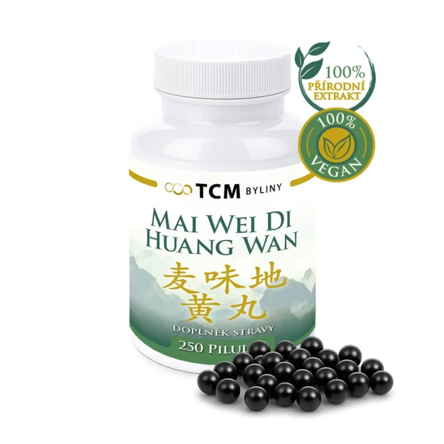 MAI WEI DI HUANG WAN tradičná čínska medicína TCM Byliny