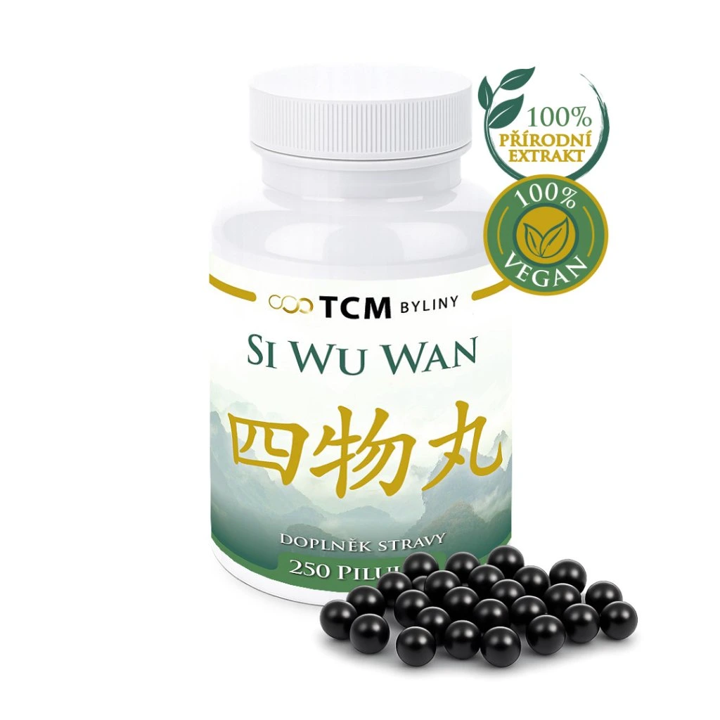 SI WU WAN tradičná čínska medicína TCM Byliny