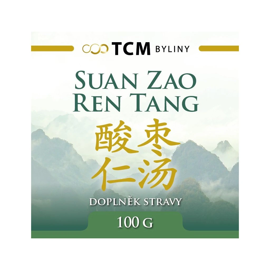 SUAN ZAO REN TANG tradičná čínska medicína TCM Byliny