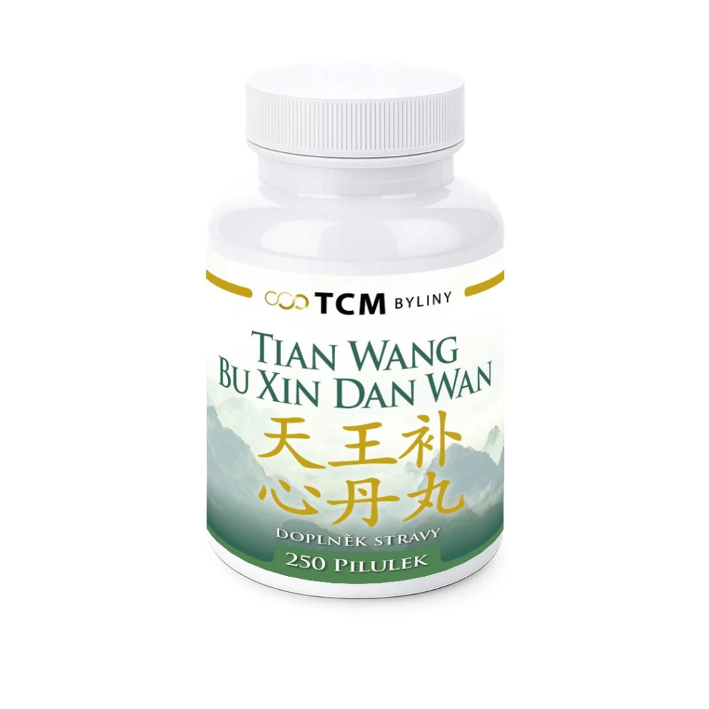TIAN WANG BU XIN DAN WAN tradičná čínska medicína TCM Byliny