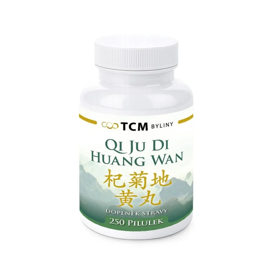 QI JU DI HUANG WAN tradičná čínska medicína TCM Byliny