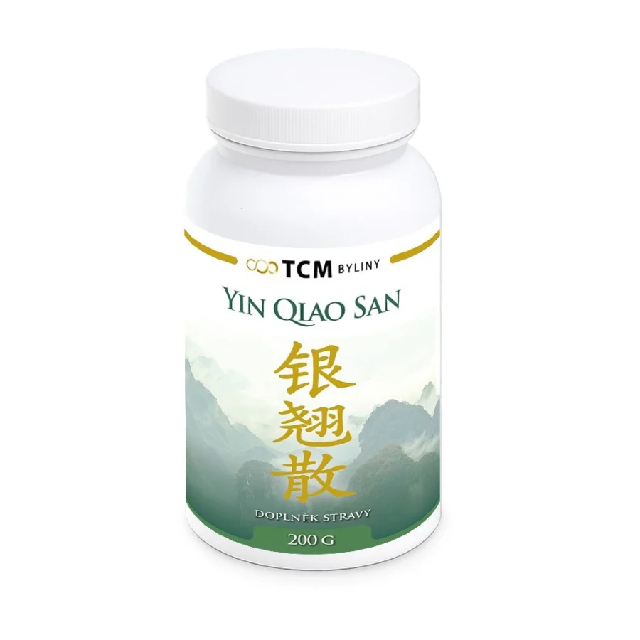 YIN QIAO SAN tradičná čínska medicína TCM Byliny
