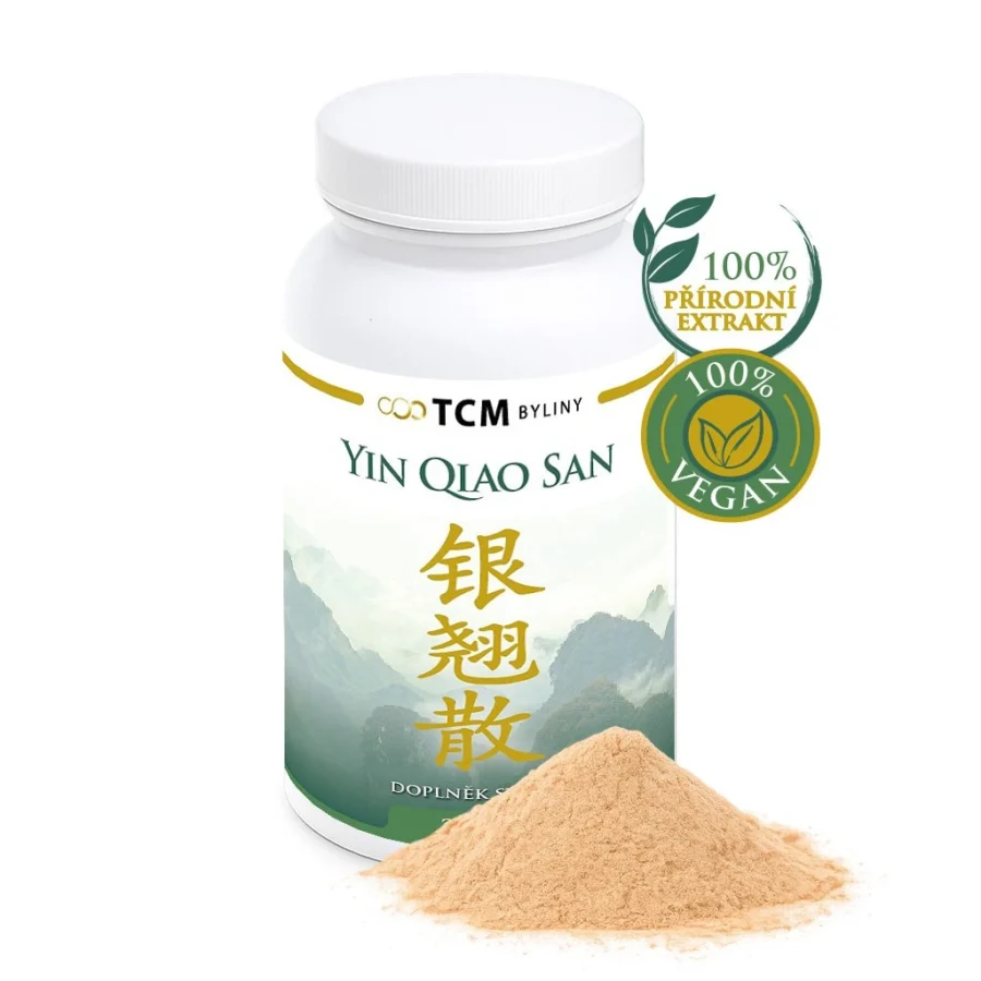 YIN QIAO SAN tradičná čínska medicína TCM Byliny