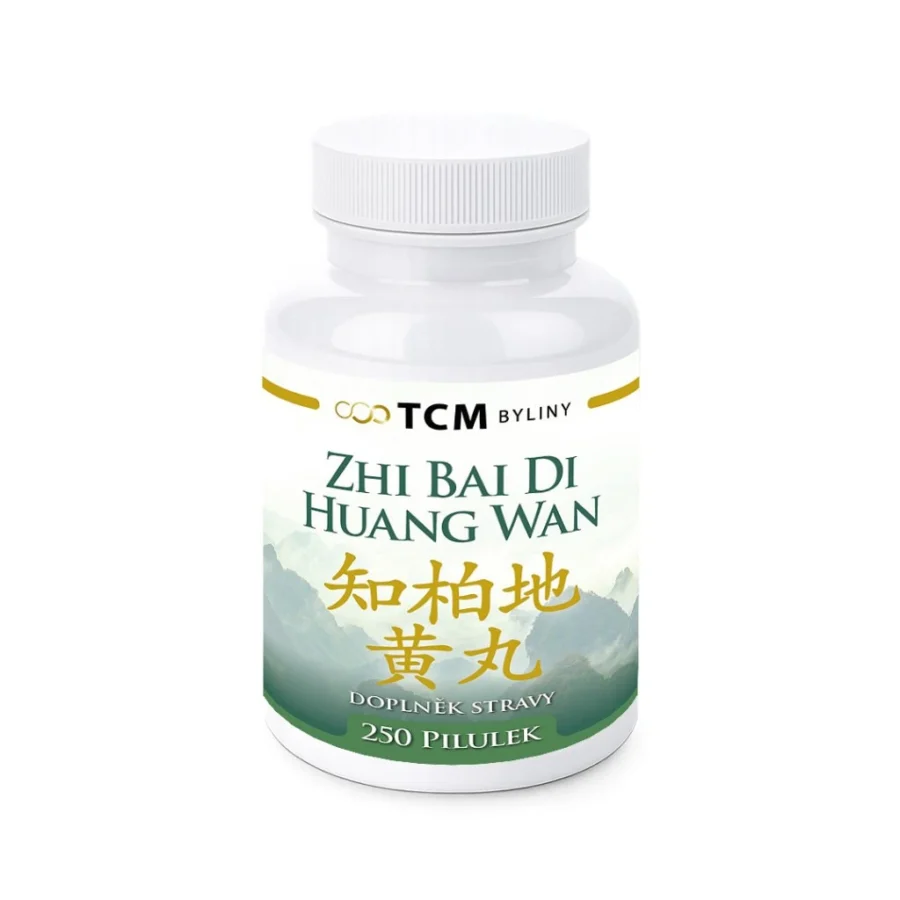 ZHI BAI DI HUANG WAN tradičná čínska medicína TCM Byliny