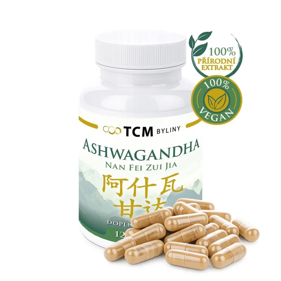 ASHWAGANDHA tradičná čínska medicína TCM Byliny