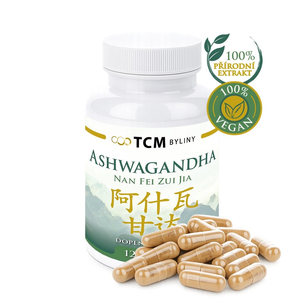 ASHWAGANDHA tradičná čínska medicína TCM Byliny