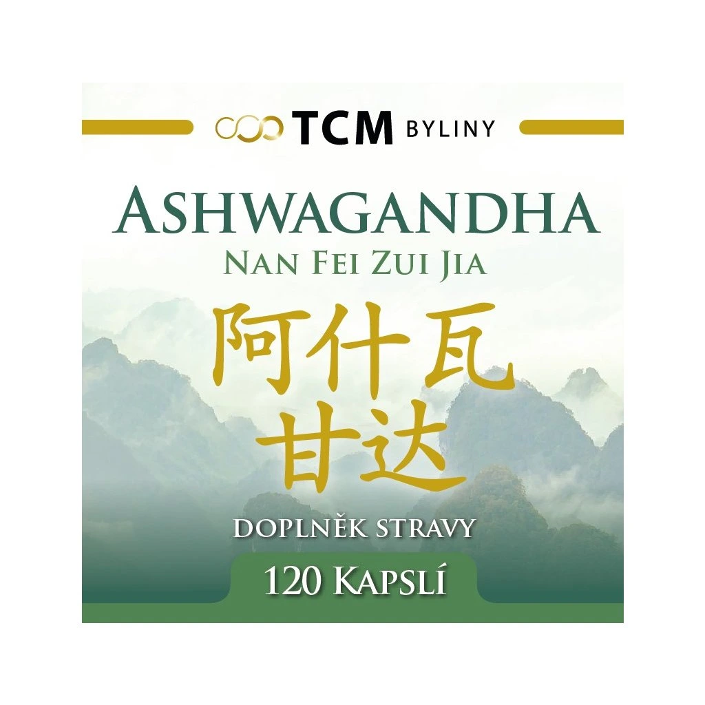 ASHWAGANDHA tradičná čínska medicína TCM Byliny