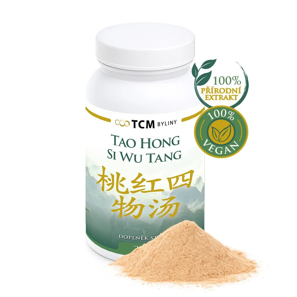 TAO HONG SI WU TANG tradičná čínska medicína TCM Byliny