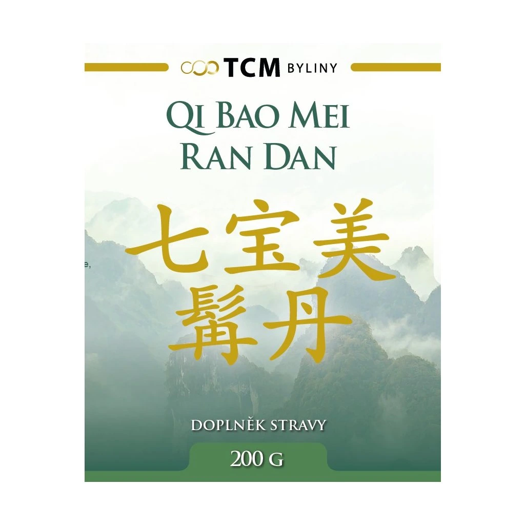 QI BAO MEI RAN DAN tradičná čínska medicína TCM Byliny