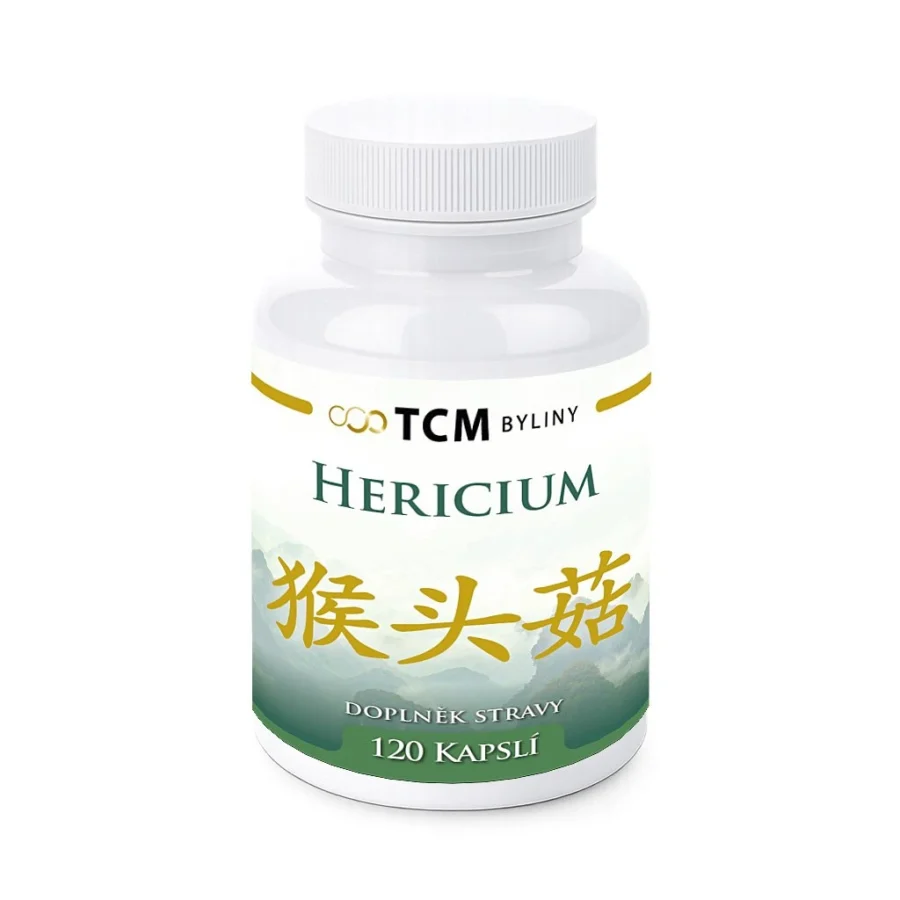 Hericium tradičná čínska medicína TCM Byliny
