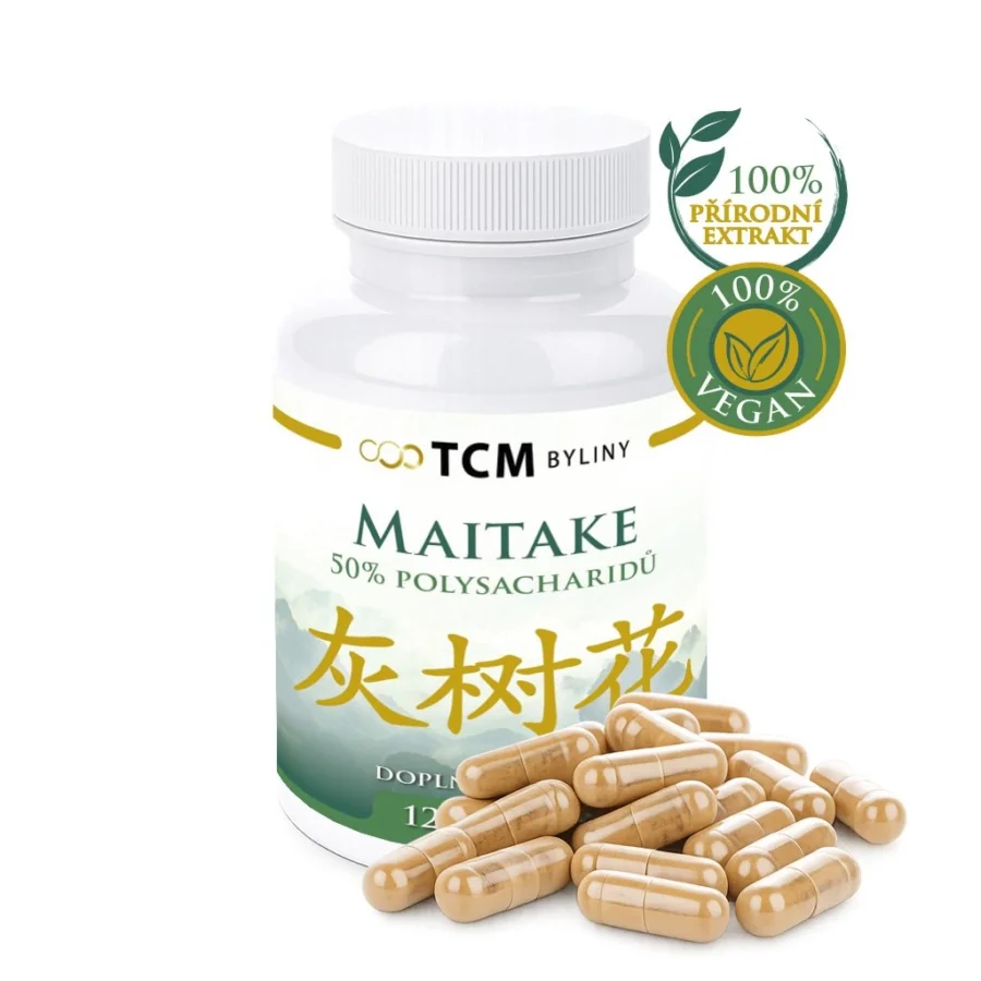 Maitake tradičná čínska medicína TCM Byliny
