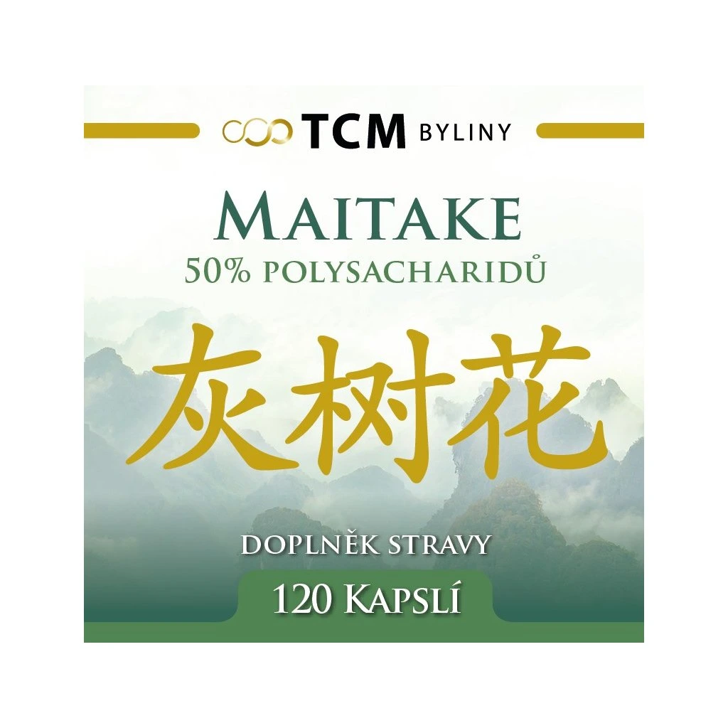 Maitake tradičná čínska medicína TCM Byliny