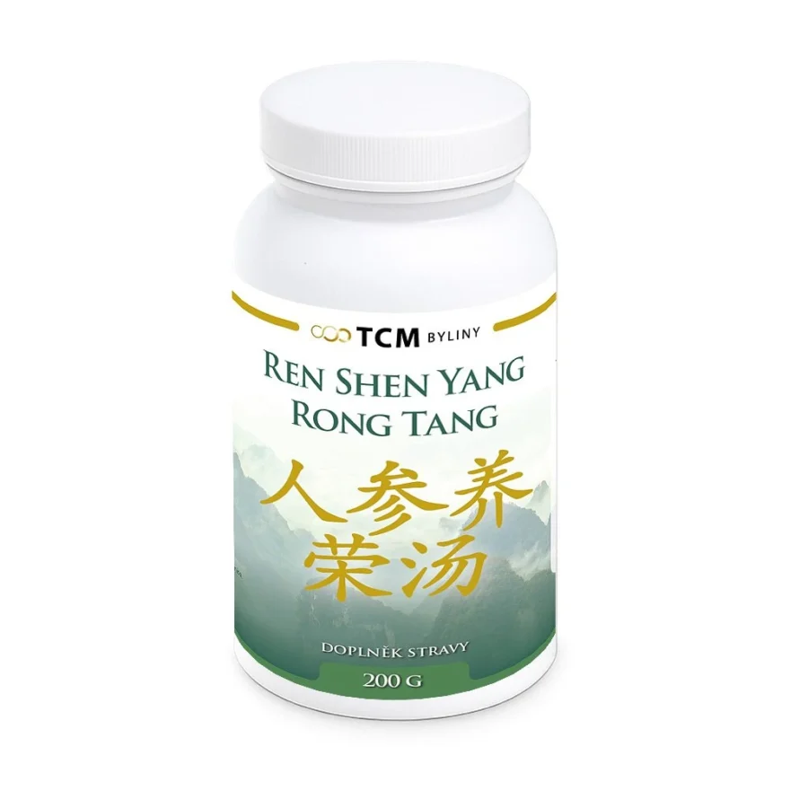 REN SHEN YANG RONG TANG tradičná čínska medicína TCM Byliny