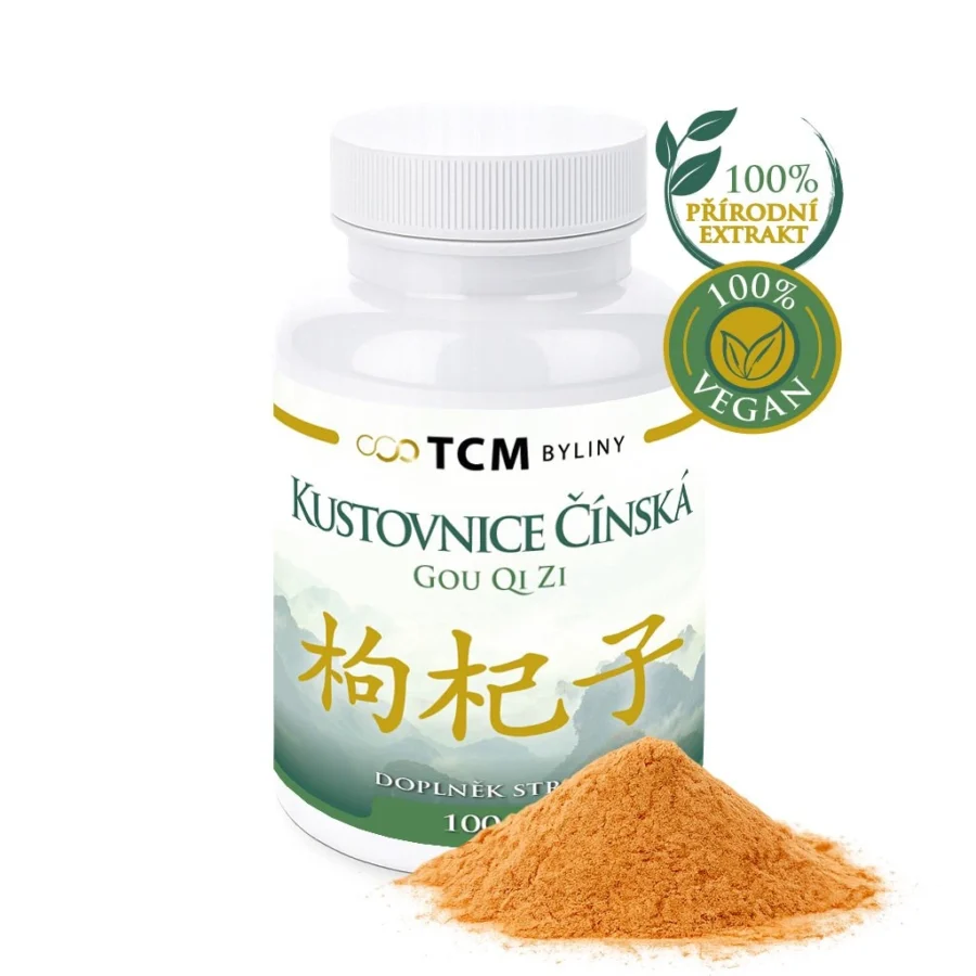Kustovnica cudzia tradičná čínska medicína TCM Byliny