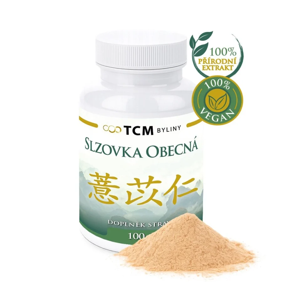 Slzovka obyčajná tradičná čínska medicína TCM Byliny