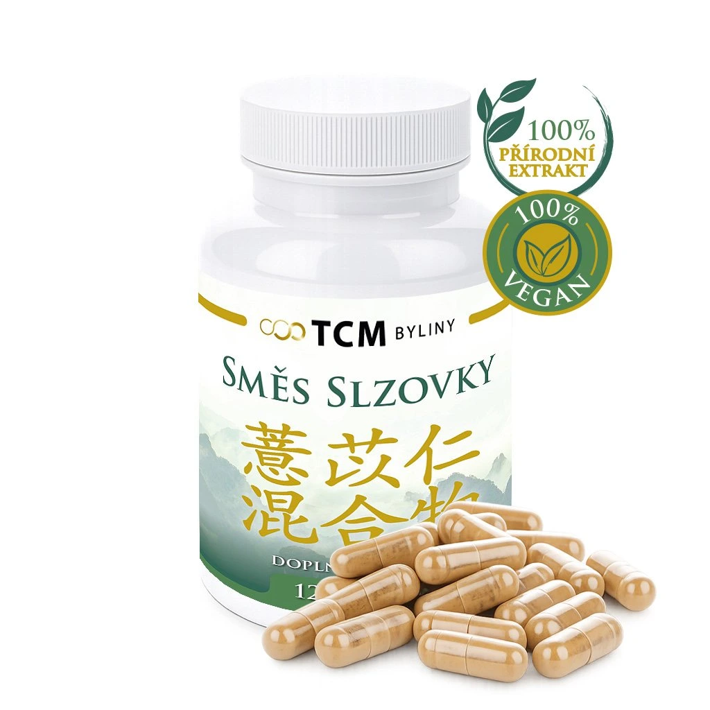 Zmes slzovky tradičná čínska medicína TCM Byliny