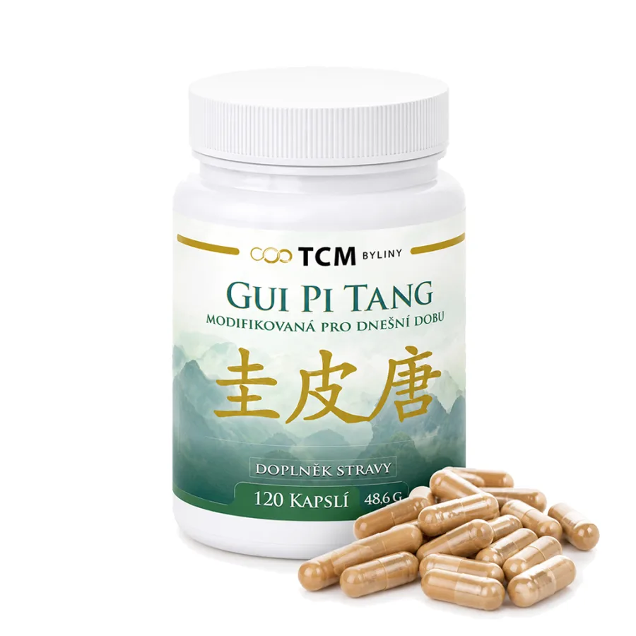 Gui Pi Tang tradičná čínska medicína TCM Byliny