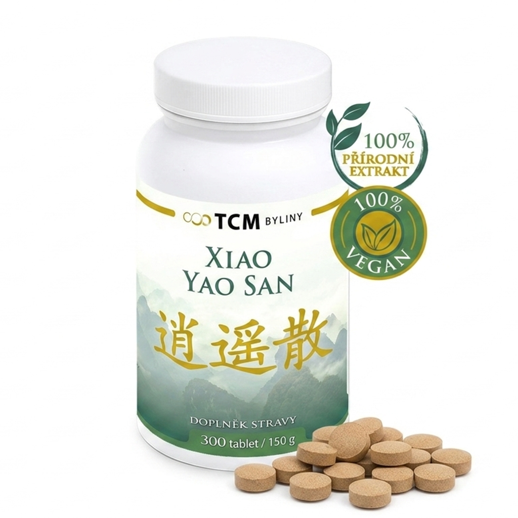 XIAO YAO SAN tradičná čínska medicína TCM Byliny