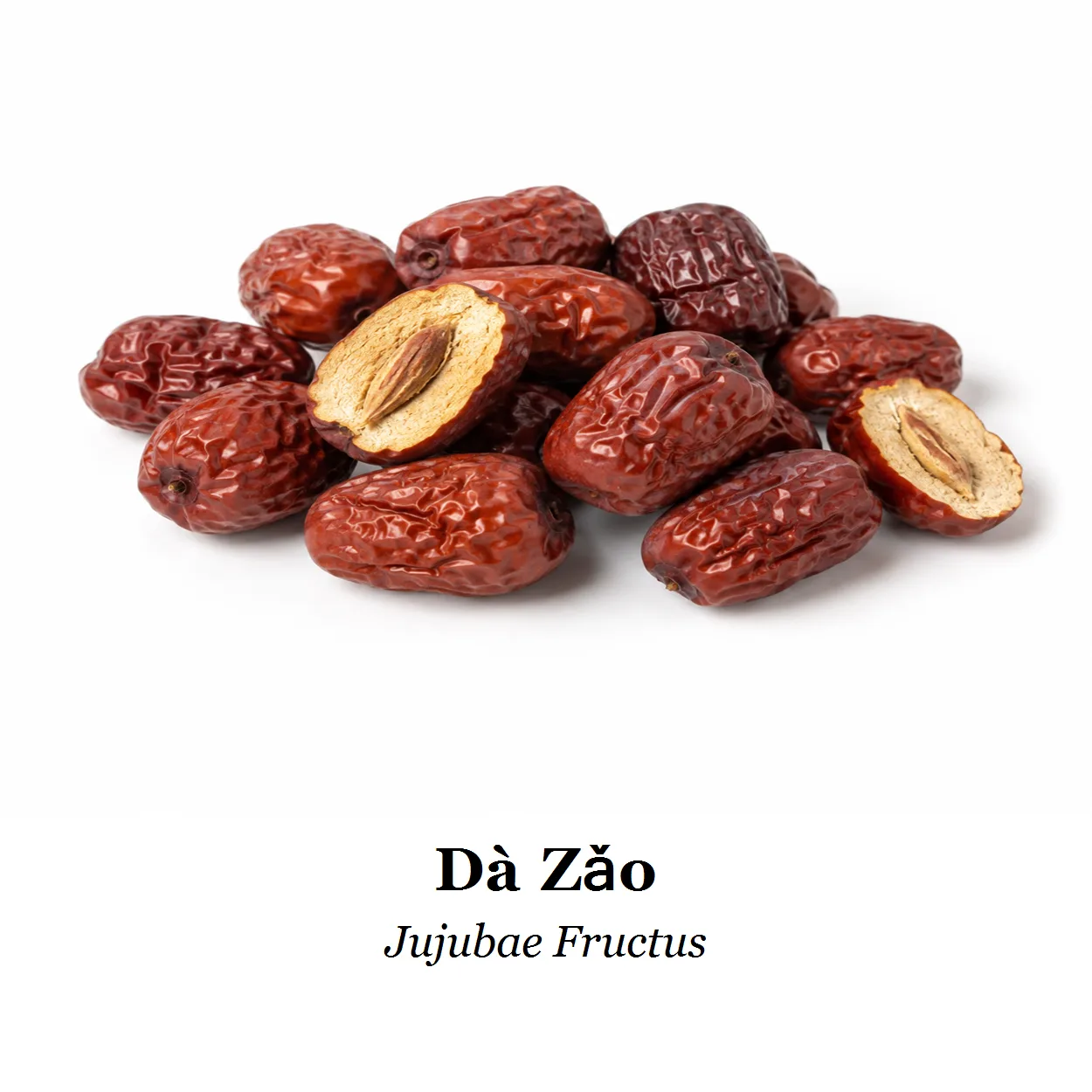 Sušené plody cicimku datľového – jujuby (Da Zao, Jujubae Fructus)